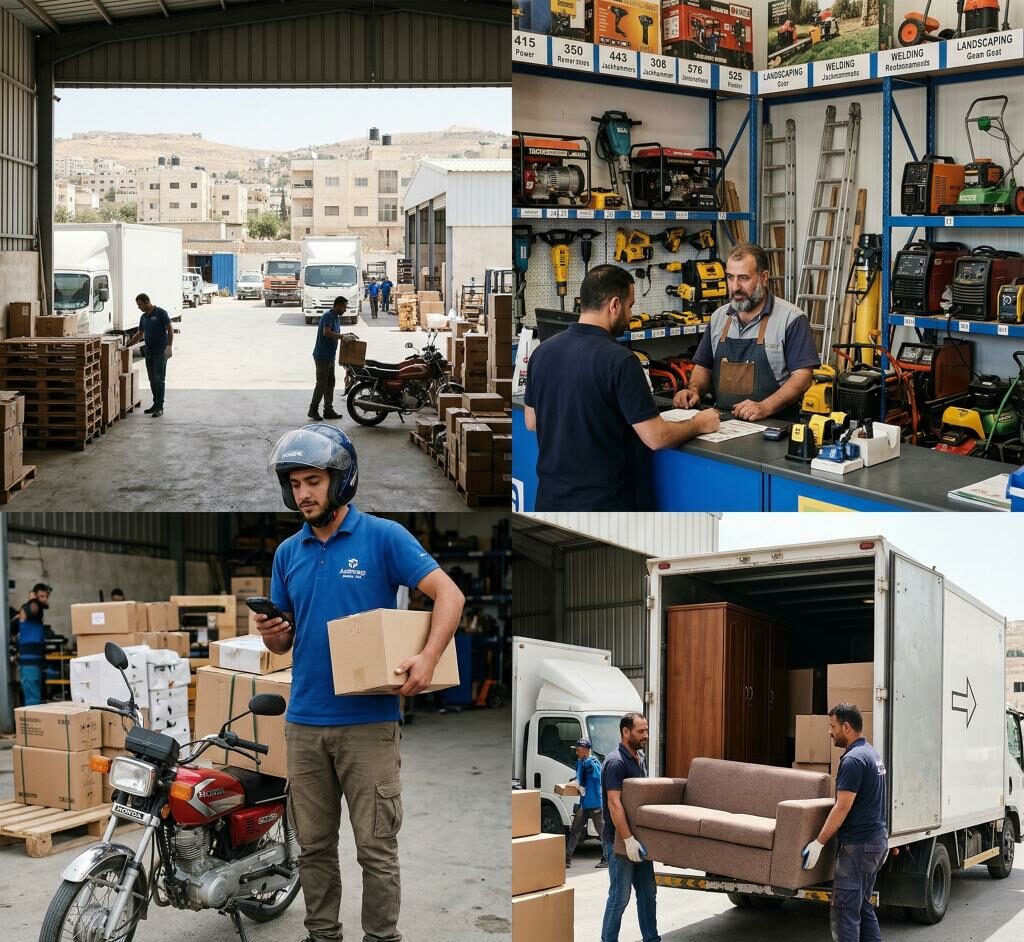 خدمات لوجستية وتجارية في عجلون